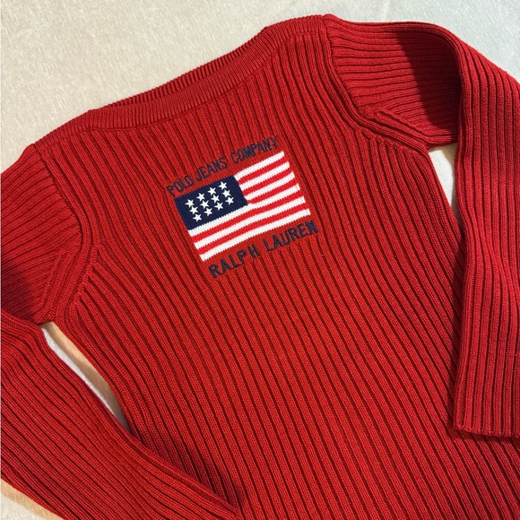Vintage 90s Ralph Lauren Polo Sweater - Picture 2 of 5
